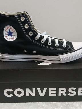 Converse Black and White Chuck Taylor High Top Sneakers